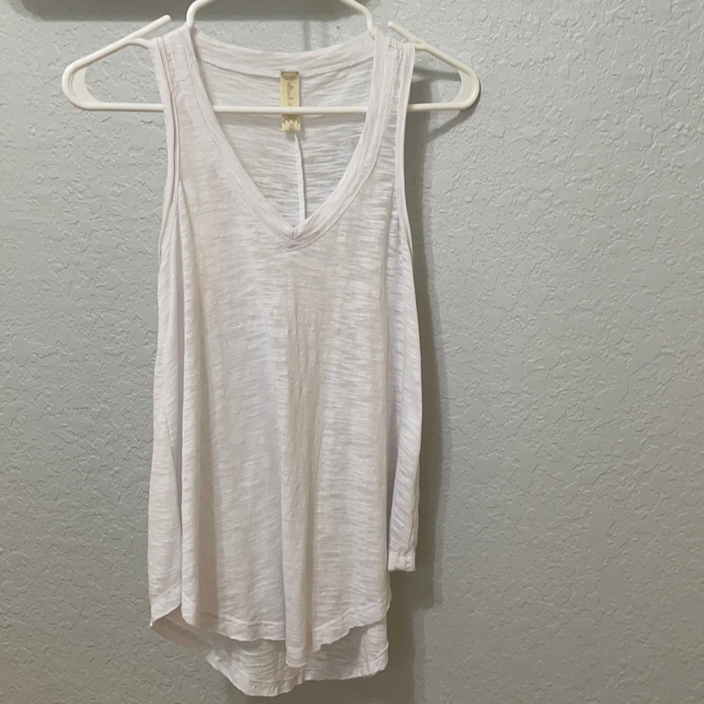 White tank top